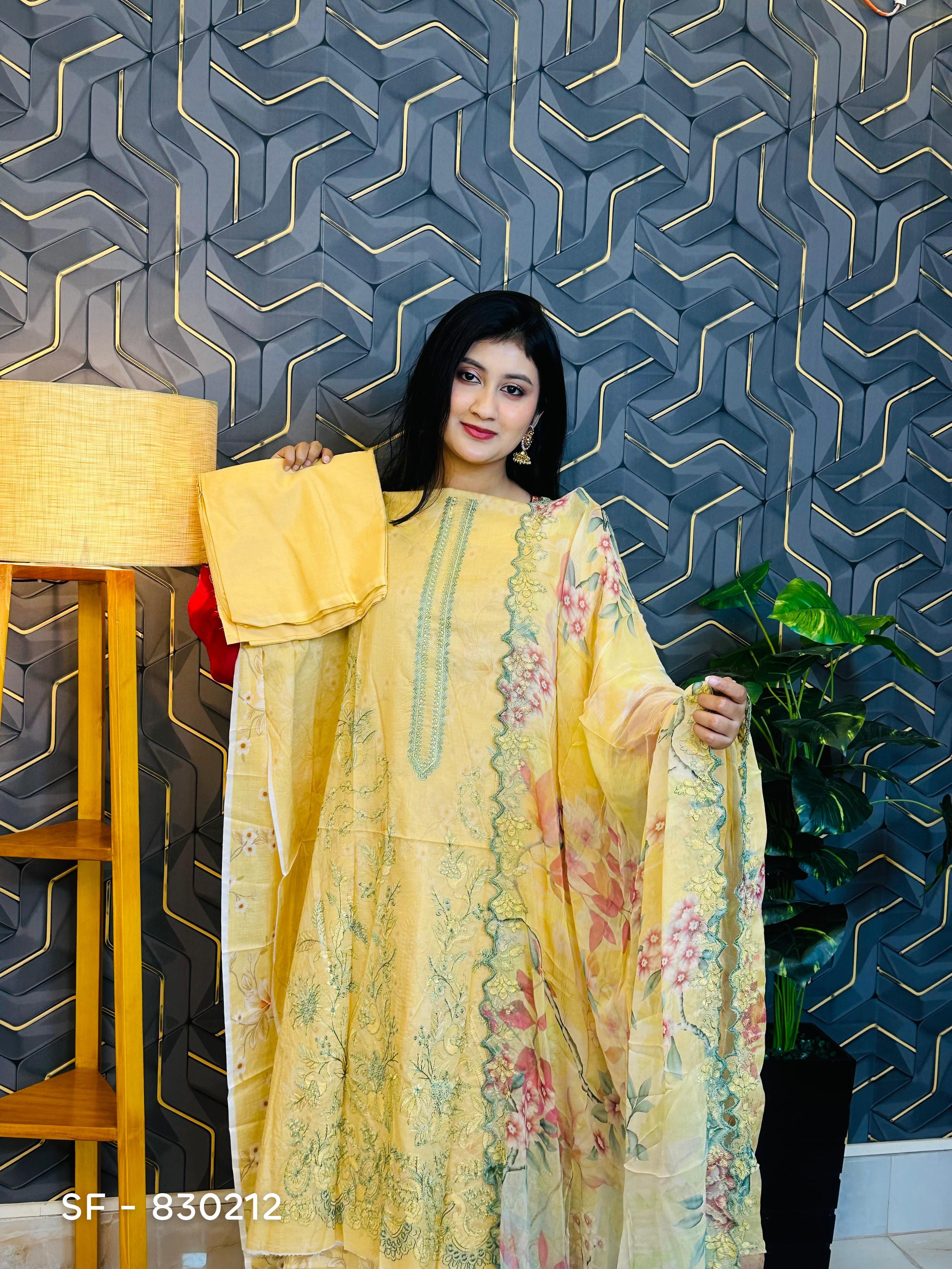 Morja by guljee ( Original Pakistani Collection)-3 Piece SF-830212