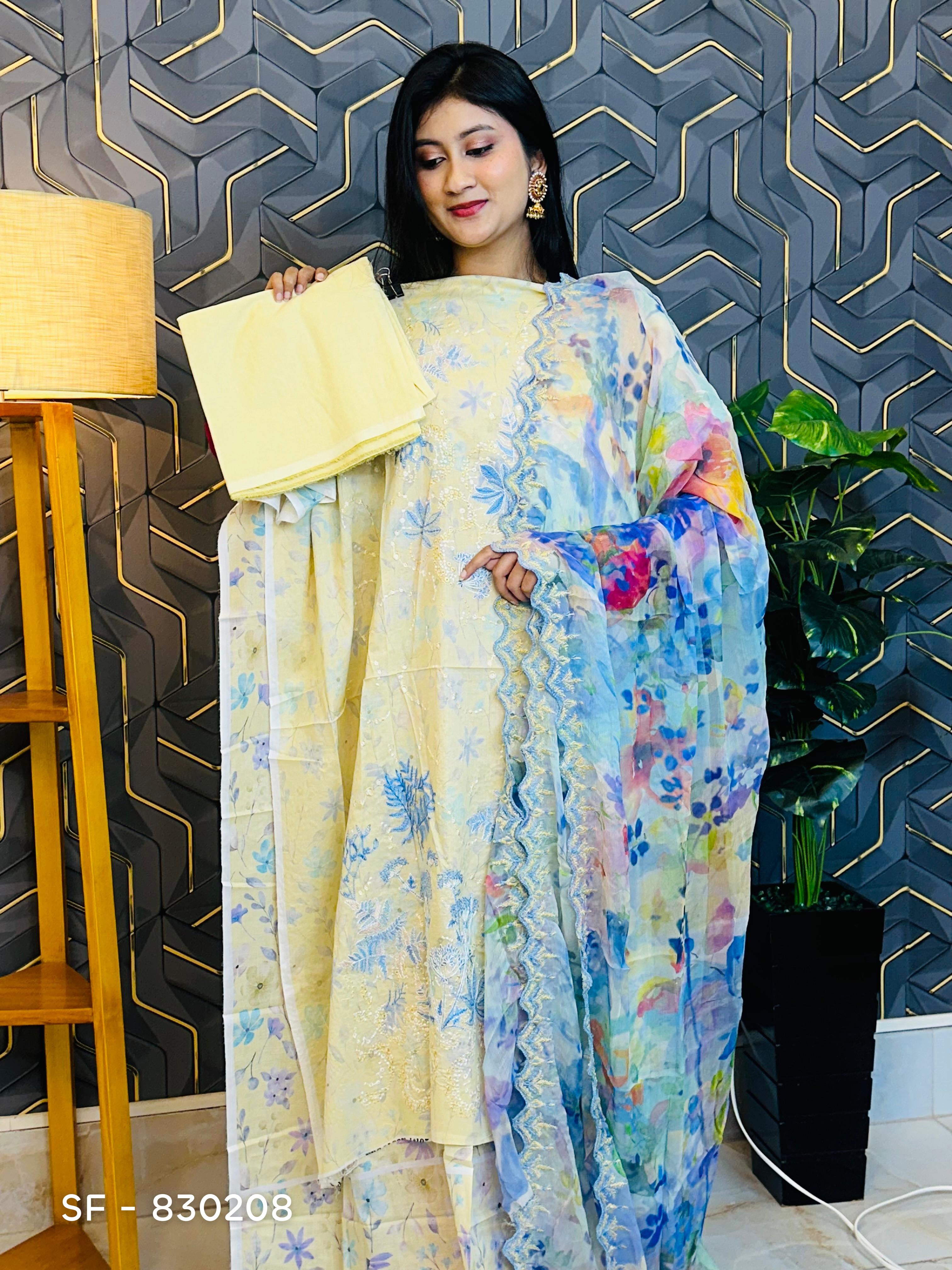 Morja by guljee ( Original Pakistani Collection)-3 Piece SF-830208