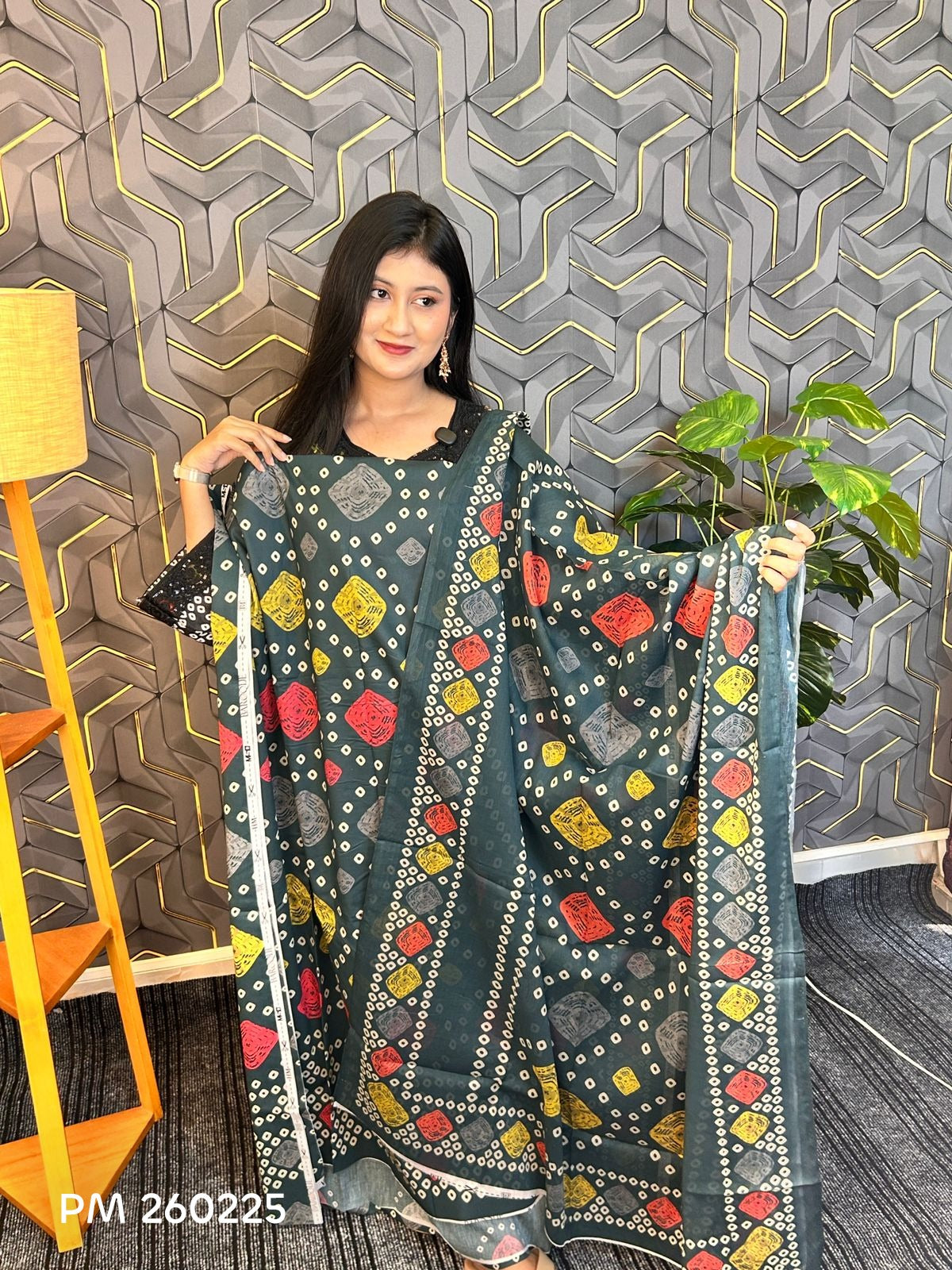 Premium Coco Print Unstitched 3 Piece PM-260225