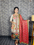 Coco by Zara Shahjahan Unstitched Cotton 3 Piece