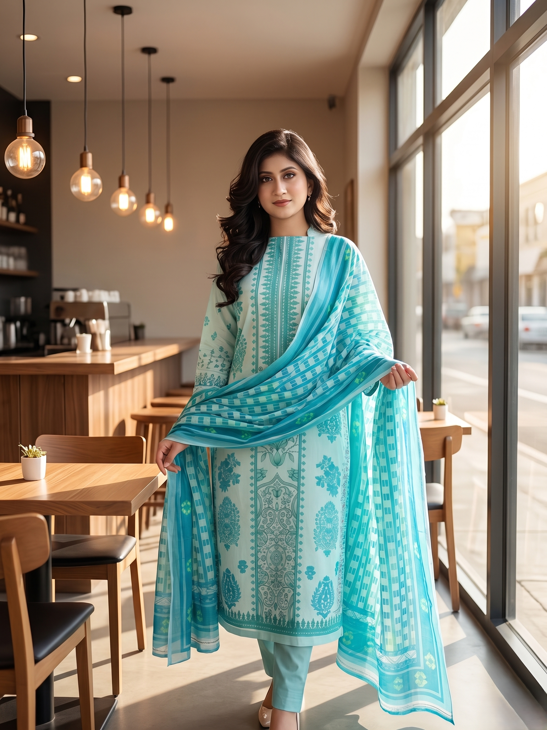 Zam Zam Unstitched Cotton 3 Piece  PS-77407
