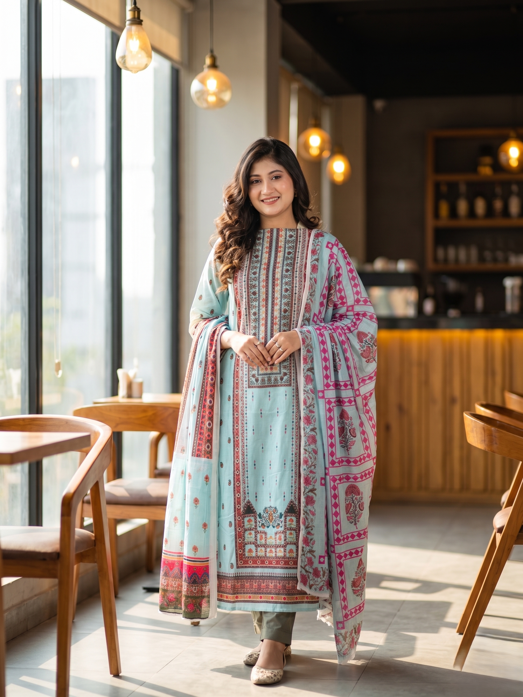 Zam Zam Unstitched Cotton 3 Piece  PB-724416