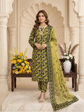 Premium Coco Print Unstitched 3 Piece PM-260227