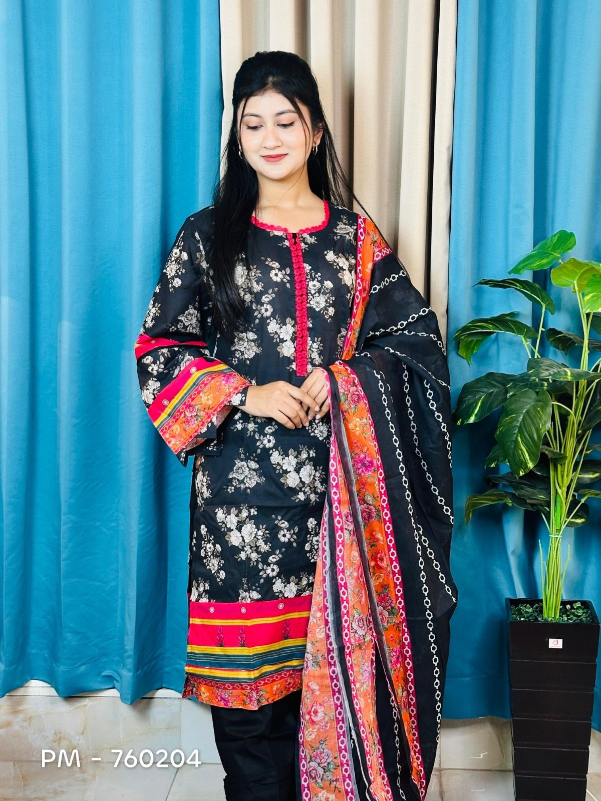 Readymade Pakistani Inspired Gul Ahmed Collection PM-760204