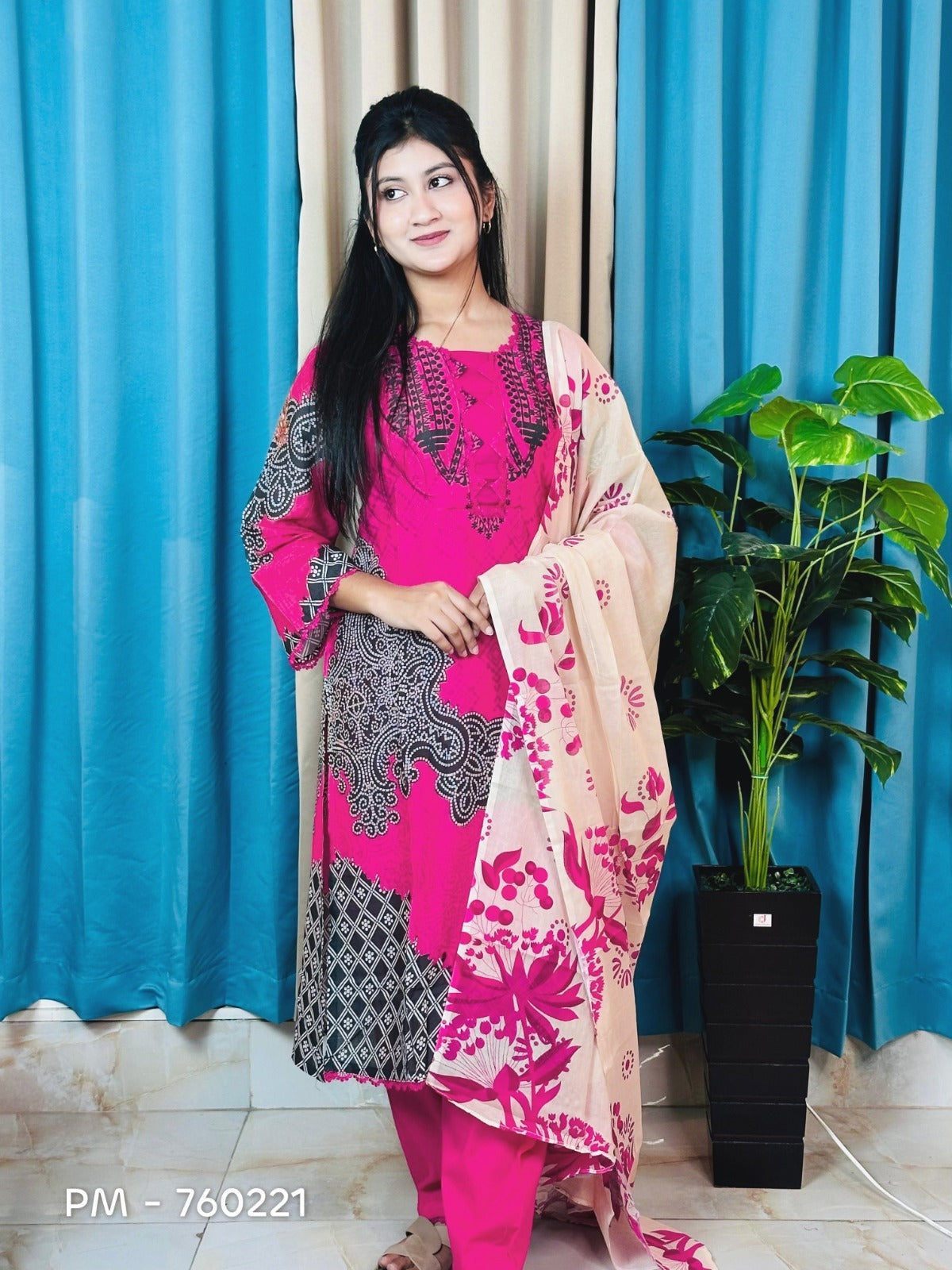 Readymade Pakistani Inspired Gul Ahmed Collection PM-760221